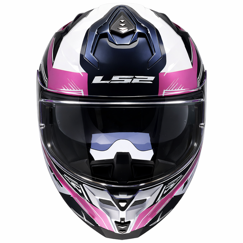 LS2 Challenger 2 Flaman Lavanta Kapal� Motosiklet Kask�