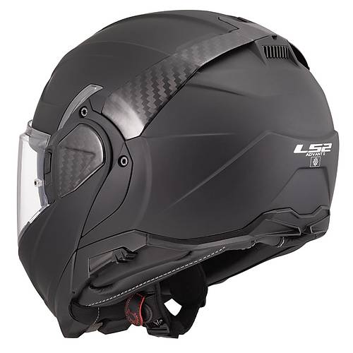 LS2 Advant 2 Mat Siyah �ene A��l�r Motosiklet Kask�
