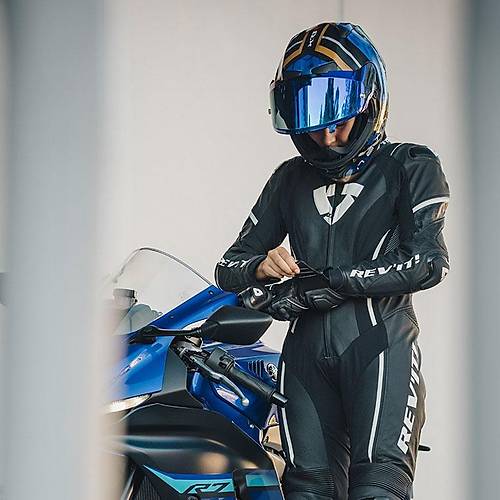 Nexx X.R3R Sw�rl Karbon Mavi  Kapal� Motosiklet Kask�