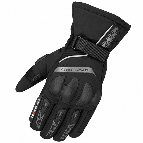 LS2 Snow Evo H20  Siyah K��l�k Motosiklet Eldiveni