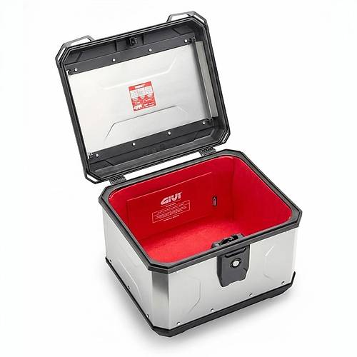 Givi Alp44A2 Alp�na Al�minyum Motosiklet Arka �anta Gri 44lt