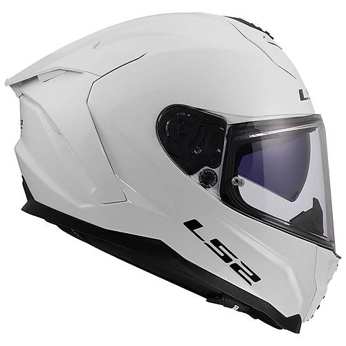 LS2 Challenger 2 Beyaz Kapal� Motosiklet Kask�