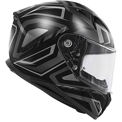 Givi  50.7 Proton Mat T�tan�um-Siyah  Kapal� Motosiklet Kask�