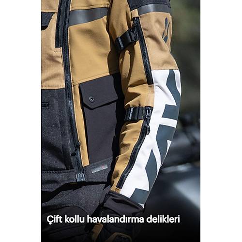 LS2 X-Master Kum-Siyah-Gri 4 Mevsim Motosiklet Montu