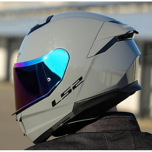 LS2 Stream 2 Nardo Gri Full Face Motosiklet Kask� G�kku�a�� Caml�