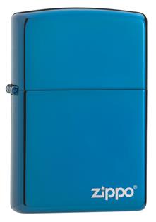 Zippo Çakmak Mavi Saten Parlak