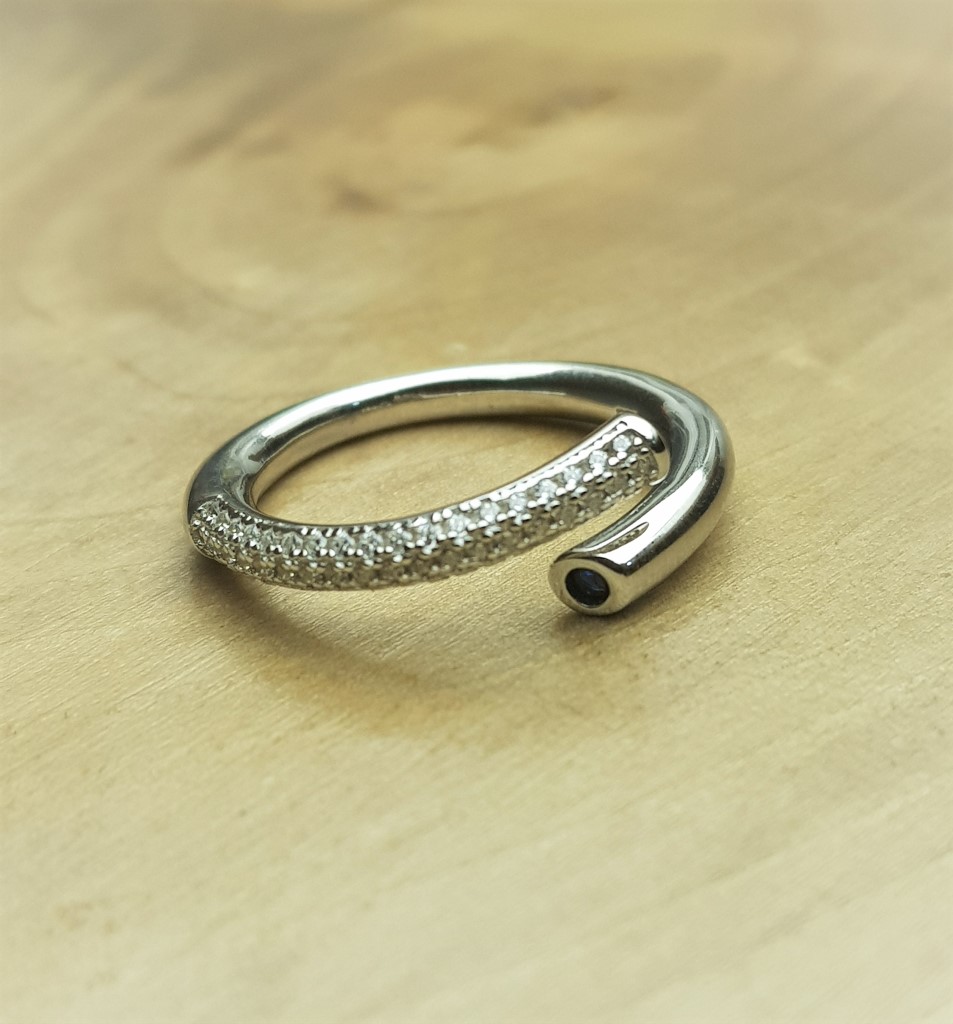 Spiral Gümüş Çıtır Yüzük