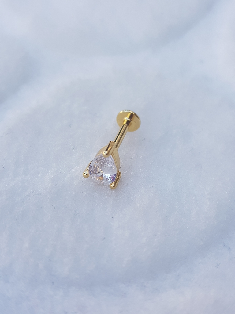 Tragus Küpe Piercing Çelik