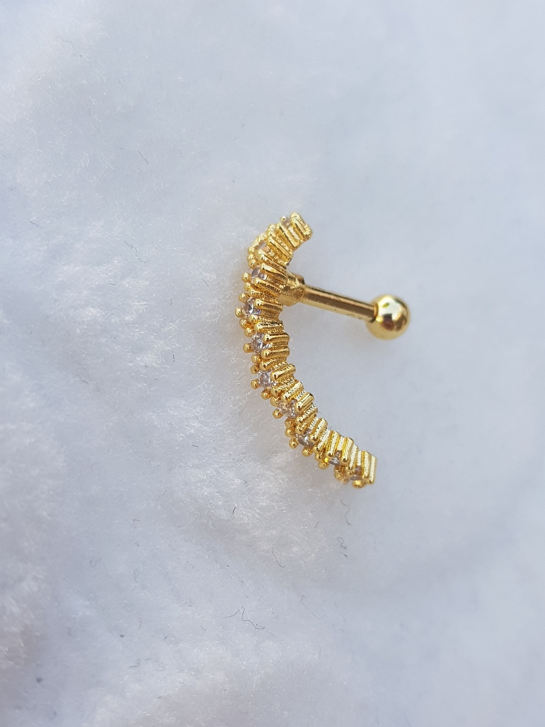 Tragus Küpe Piercing Çelik