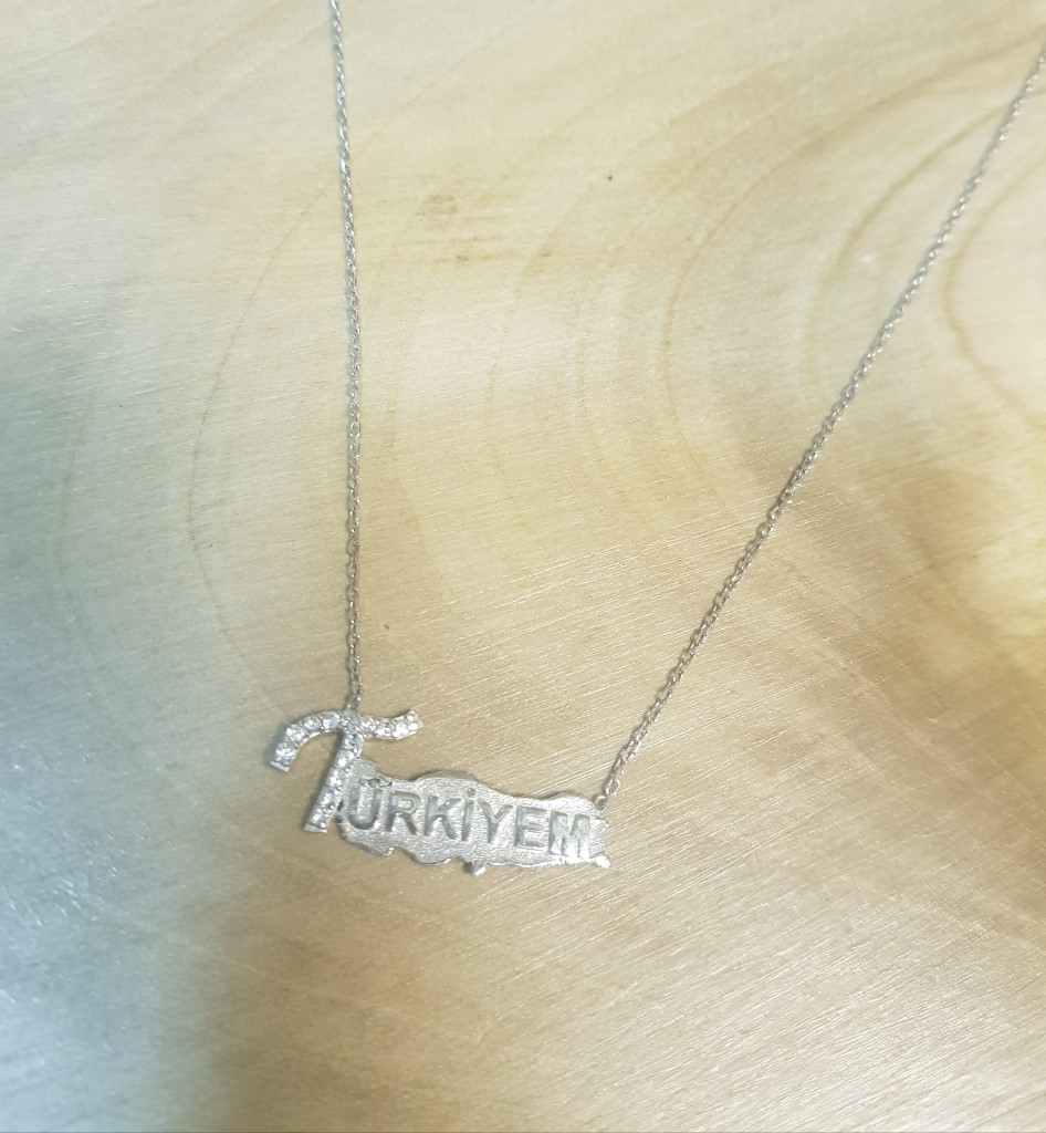 Türkiyem Gümüş Kolye