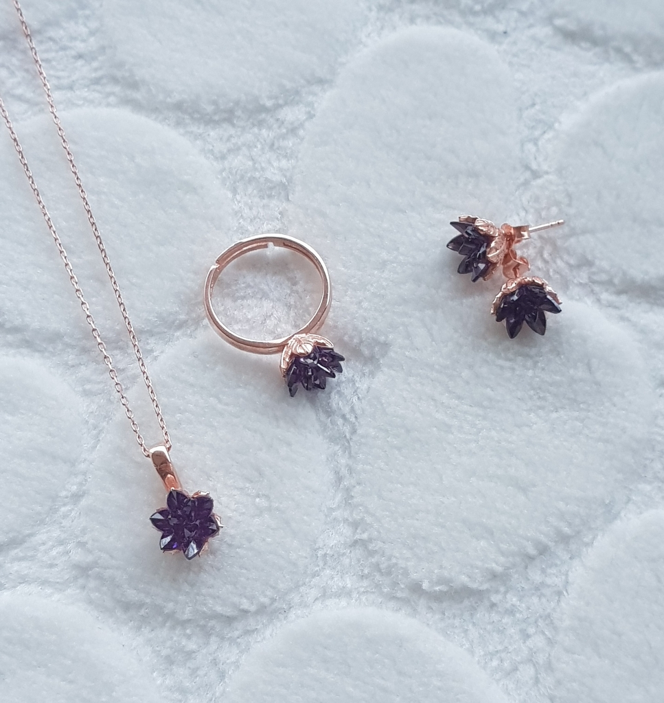 Lotus Gümüş Set