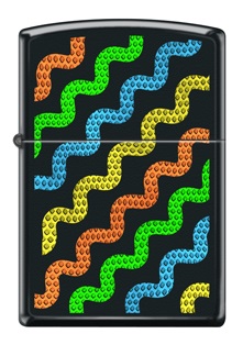 ZİPPO GÖKKUŞAĞI DALGALI (SNAKE SKIN WAVE)