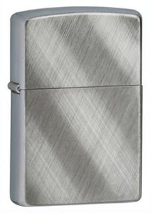 Zippo Çakmak Düz Gri Çizgili