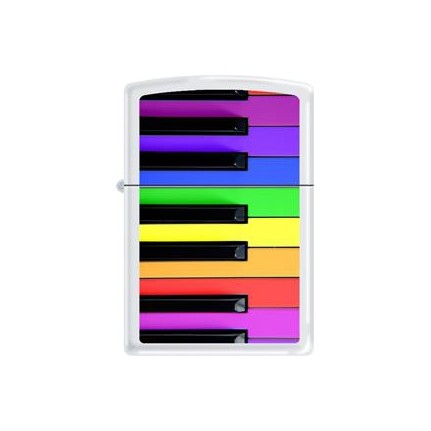 Zippo Çakmak Piano Desenli
