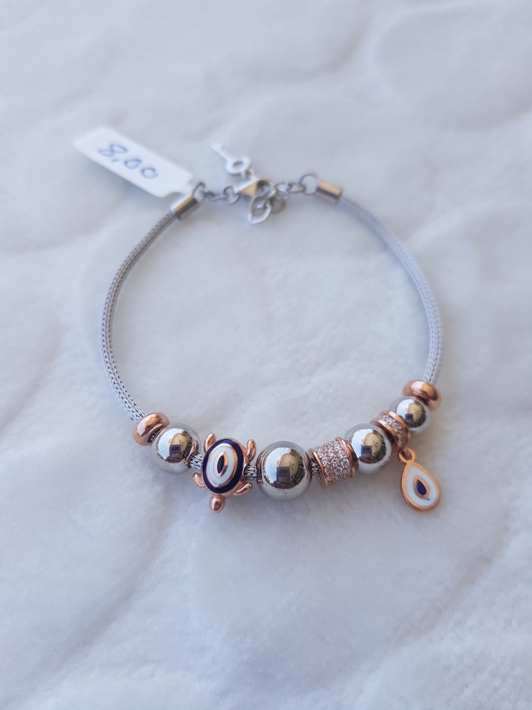 Charm Gümüş Bileklik