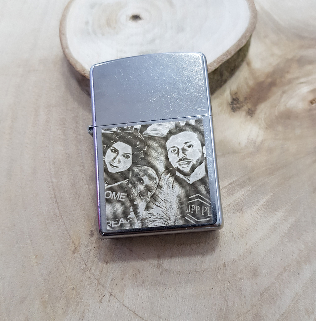 Resim Baskılı Orjinal Zippo