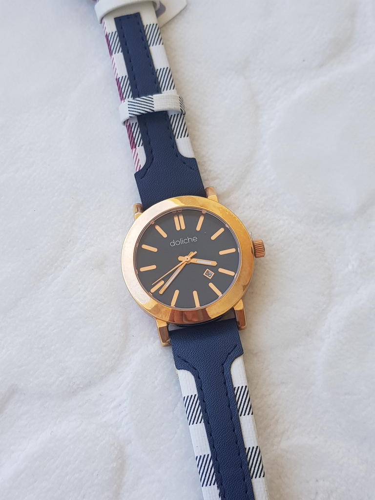 Doliche Kadın Kol Saati DW1055-5 Burbery Desen
