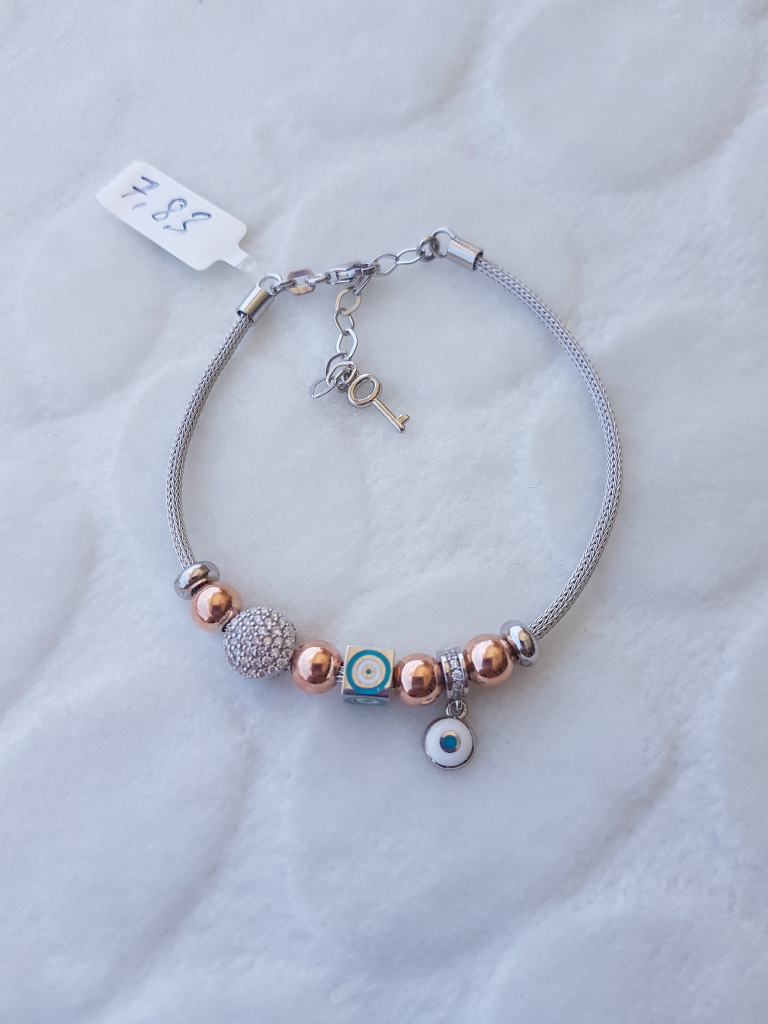 Charm Gümüş Bileklik