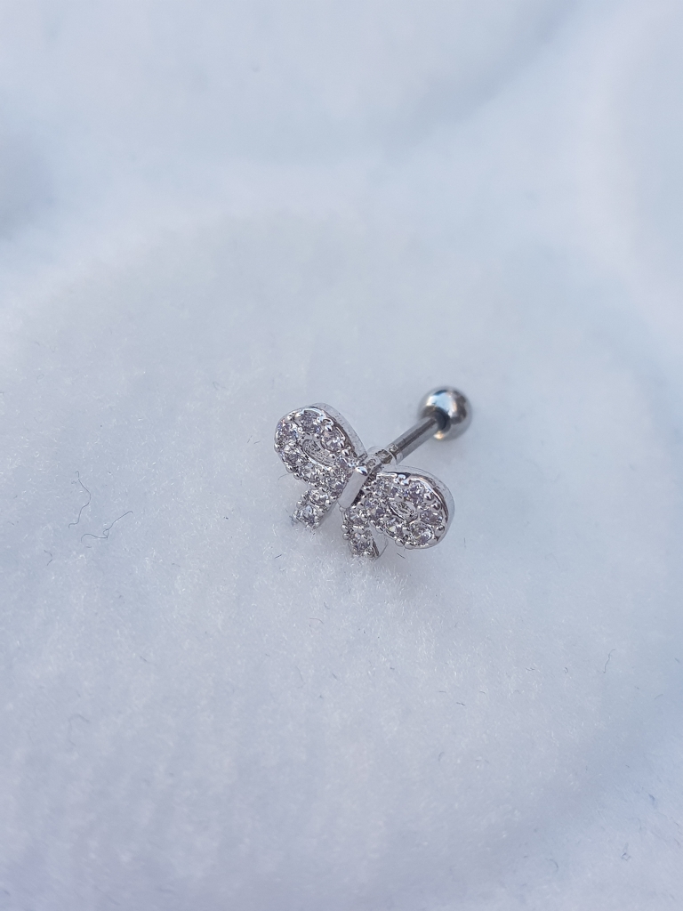 Tragus Küpe Piercing Çelik