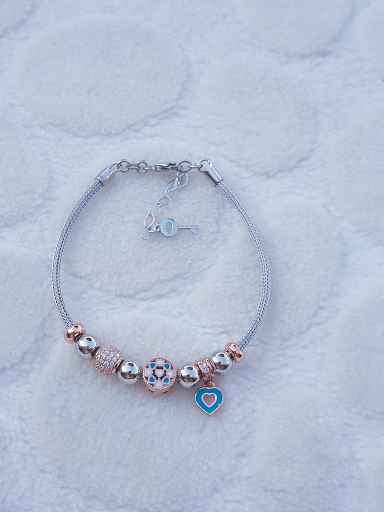 Charm Gümüş Bileklik