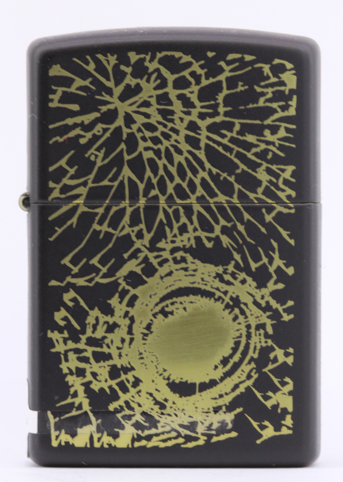 Zippo  Mat Siyah Cam Kırığı Figür