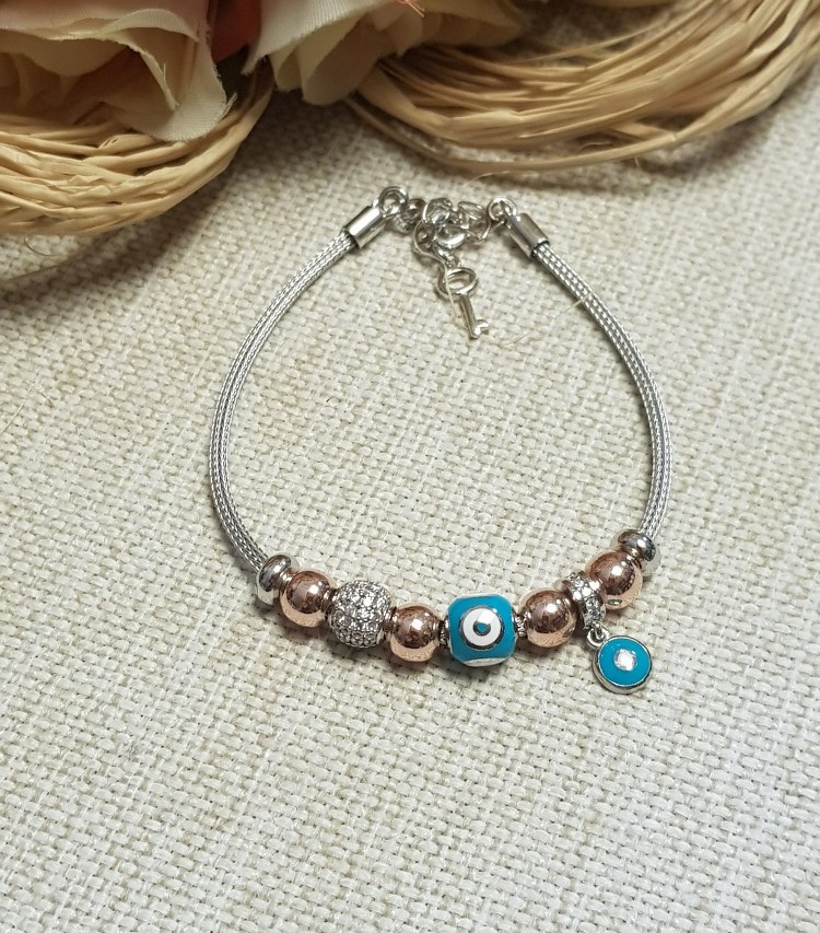 Charm Gümüş Bileklik
