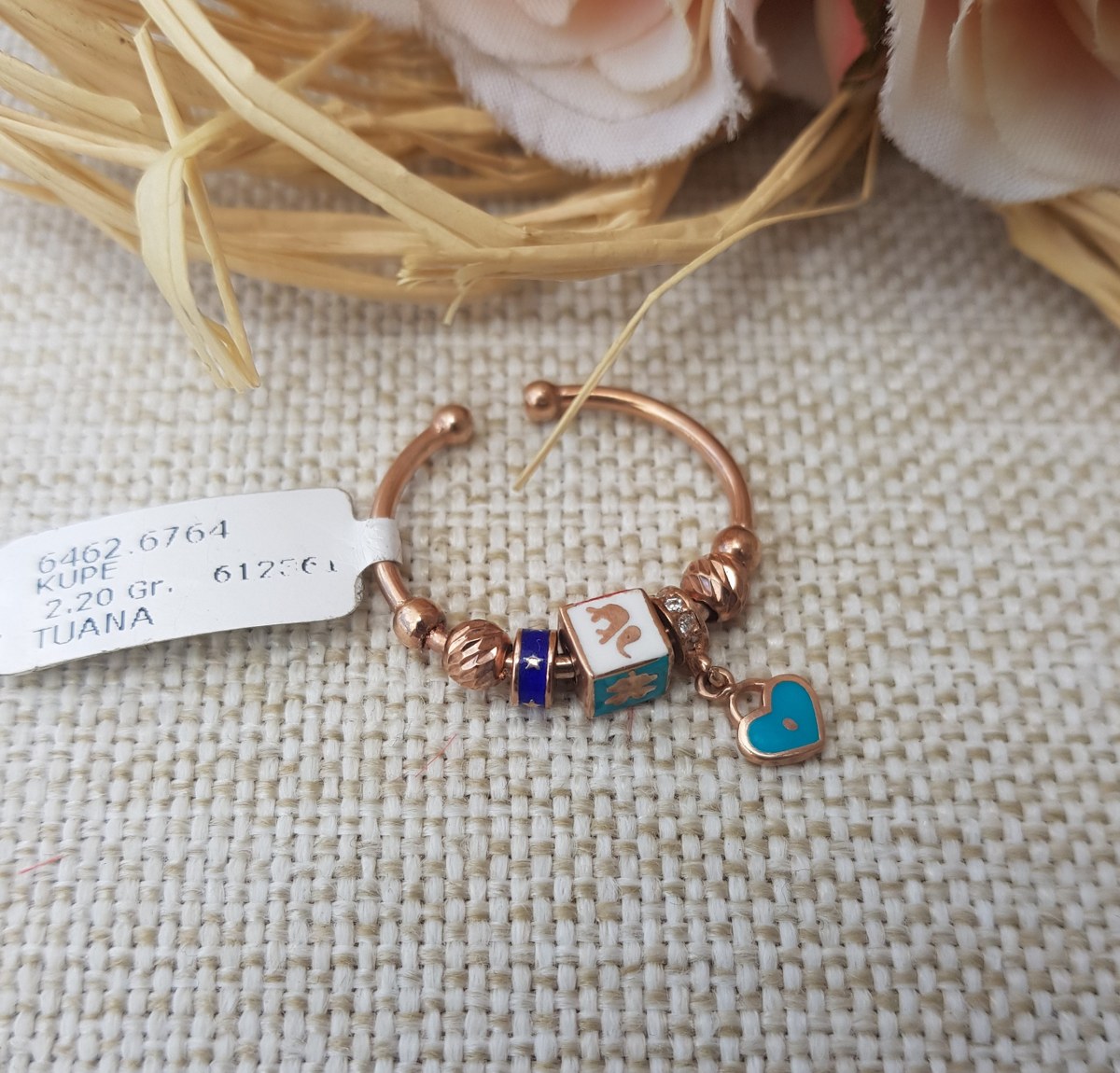 Charm Gümüş Yüzük