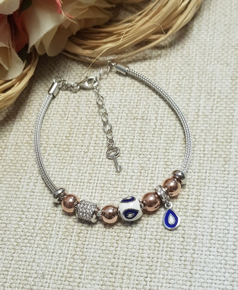 Charm Gümüş Bileklik