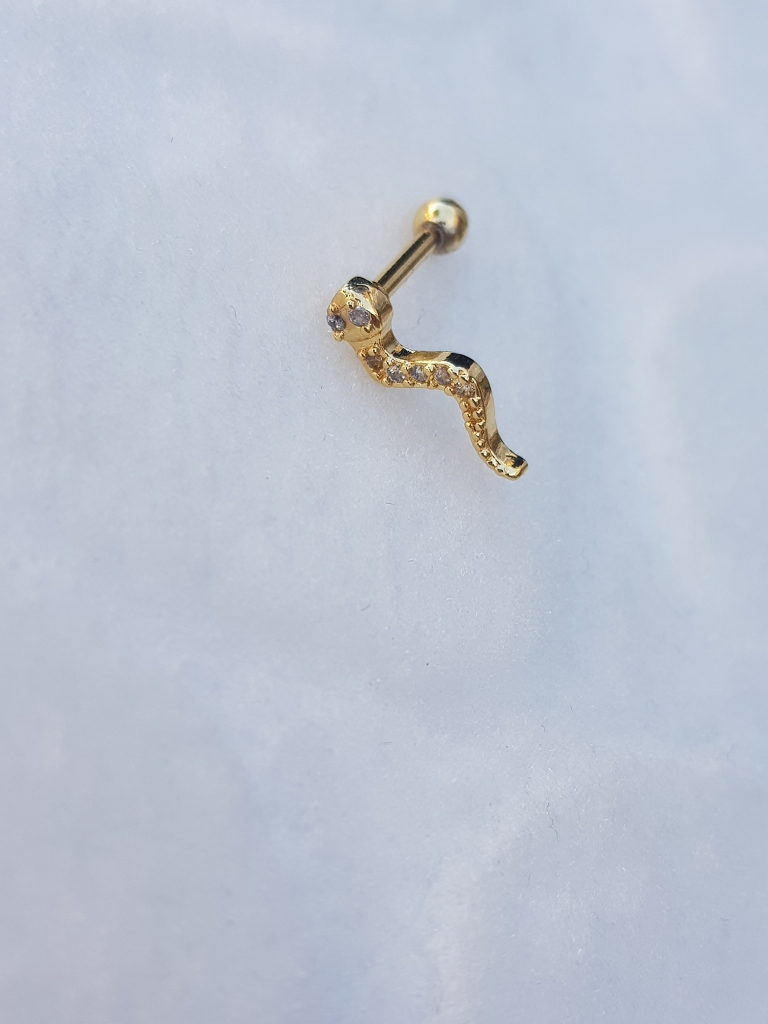 Tragus Küpe Piercing Çelik