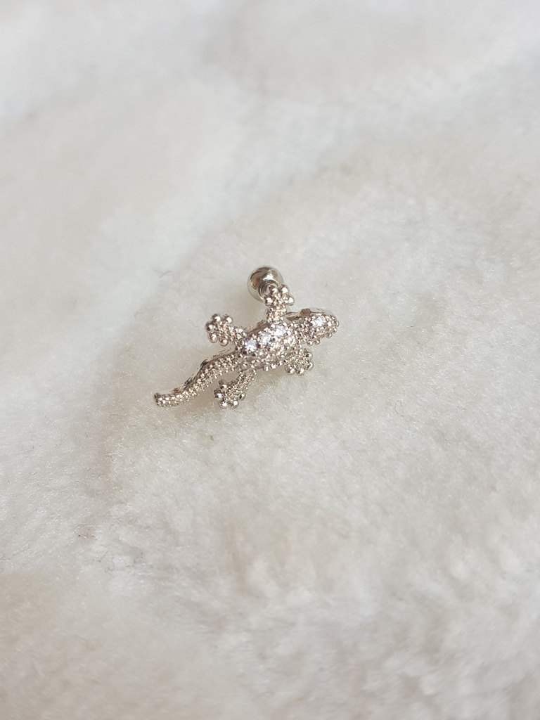 Çelik Tragus Küpe Piercing
