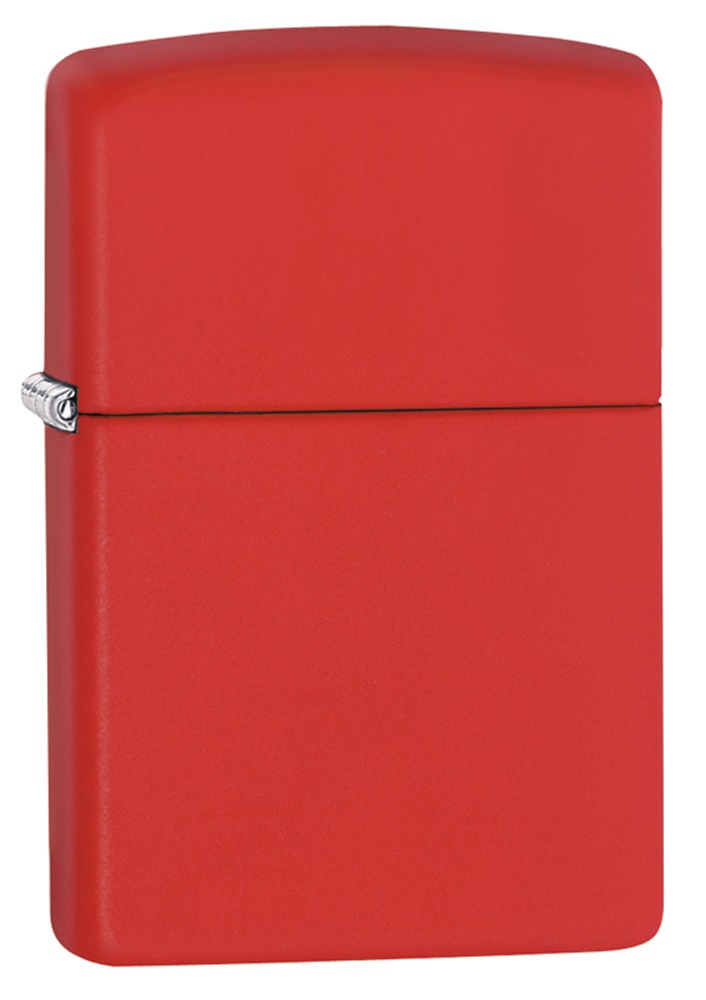 Zippo Kırmızı Düz Mat