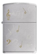 ZİPPO NOTA DESENLİ  (MUSIC NOTES)
