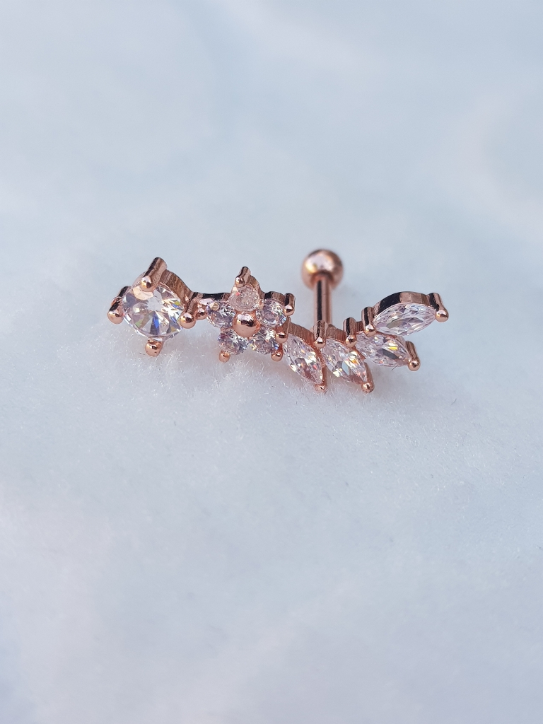Tragus Küpe Piercing Çelik