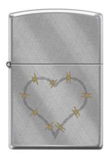 Zippo Classic HEART-BARBED WIRE