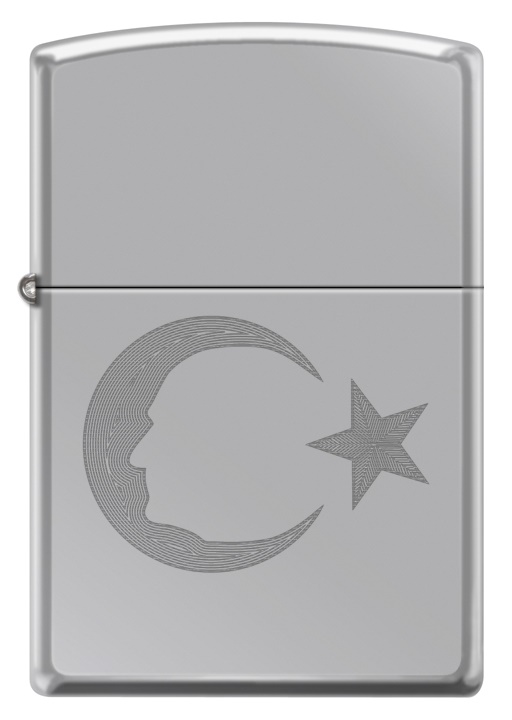 ZİPPO ATATÜRK SİLÜETİ BAYRAK (ATATÜRK TURKEY FLAG)