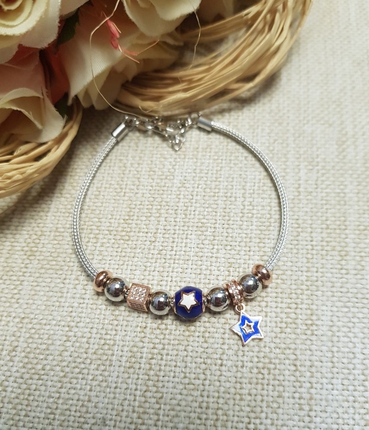 Yıldız Charm Gümüş Bileklik