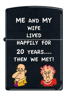 ZİPPO EŞİM VE BEN (ME AND MY WIFE)