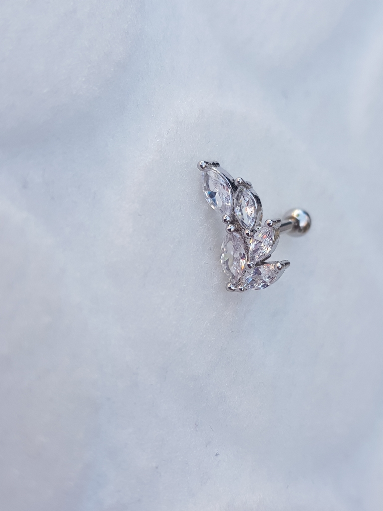 Tragus Küpe Piercing Çelik