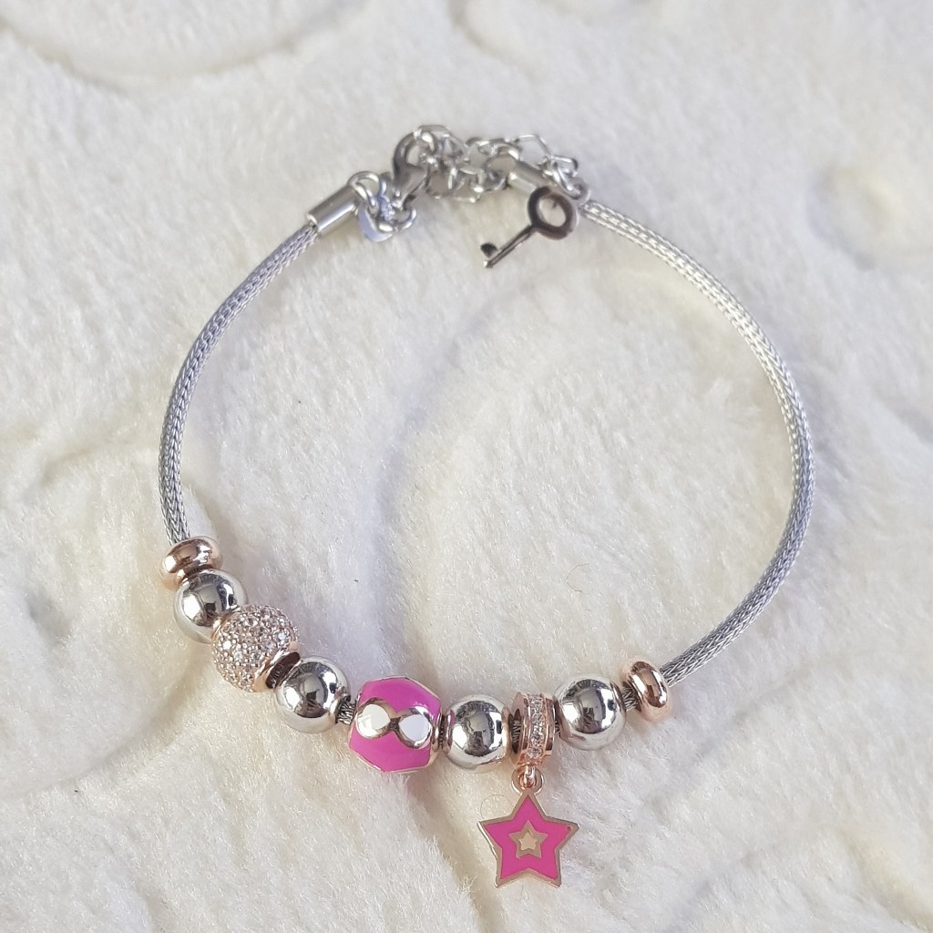 Charm Gümüş Bileklik