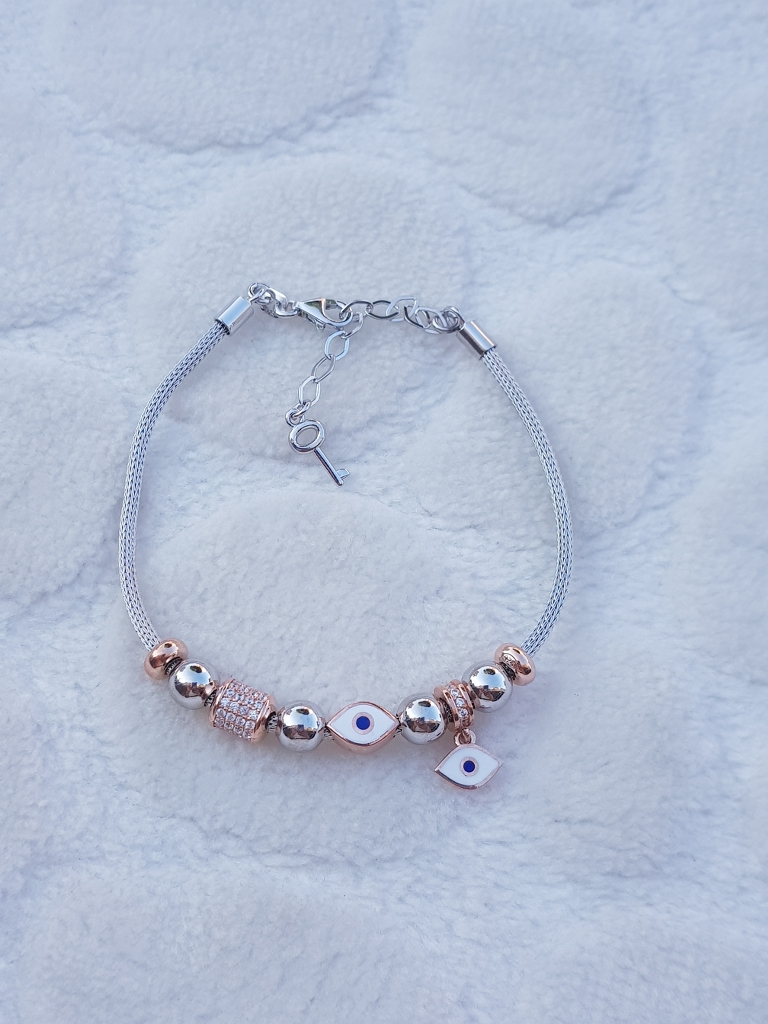 Charm Gümüş Bileklik