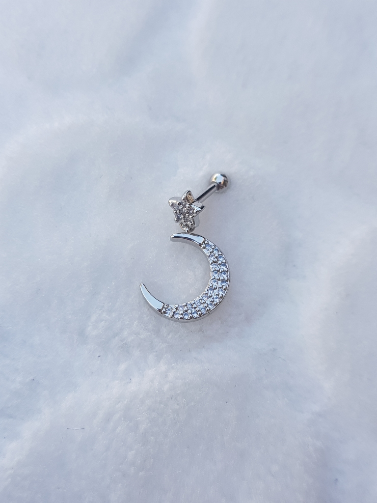 Tragus Küpe Piercing Çelik