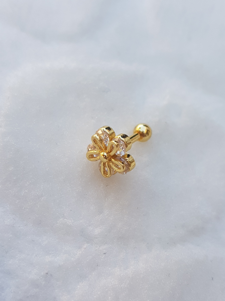 Tragus Küpe Piercing Çelik