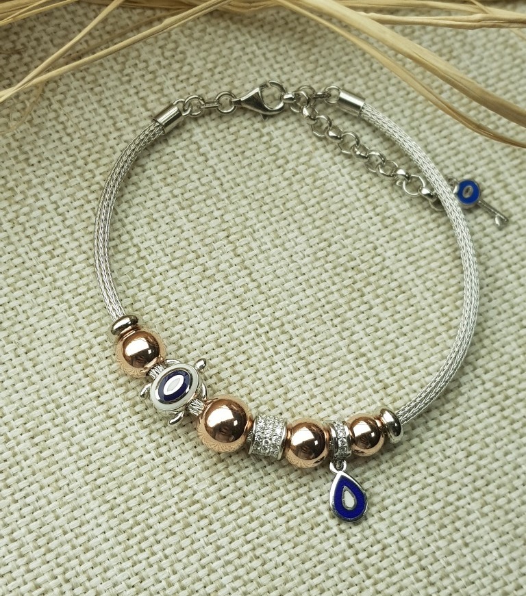 Charm Gümüş Bileklik