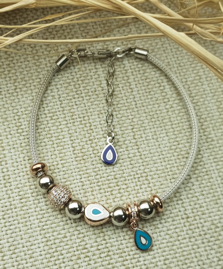Charm Gümüş Bileklik