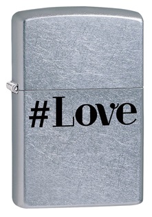 Zippo Love Yazılı