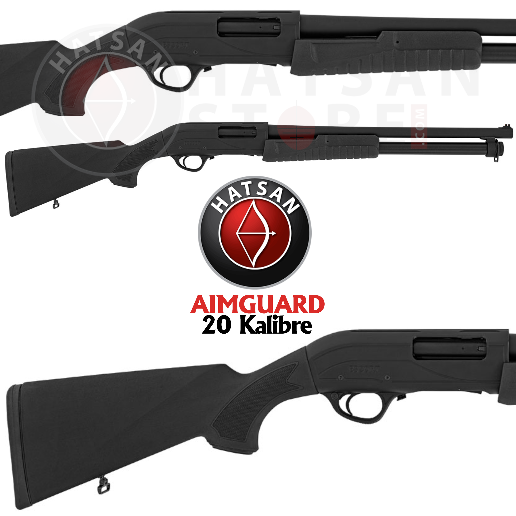 Hatsan Escort Magnum Aimguard 20 Pompalı Av Tüfeği