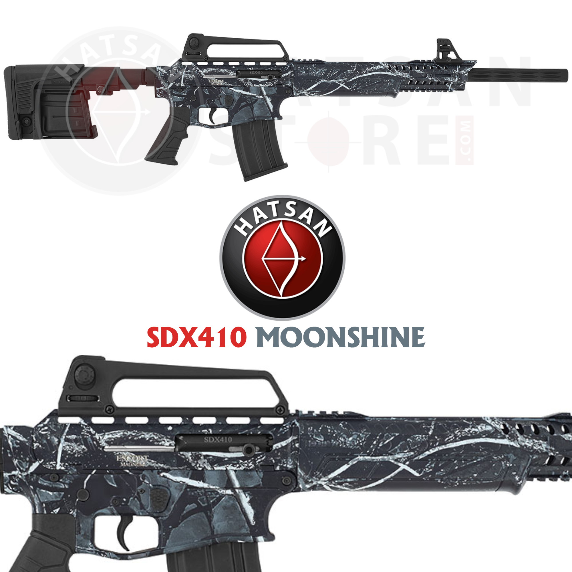 Hatsan Escort Magnum SDX410 Moonshine Otomatik Av Tüfeği