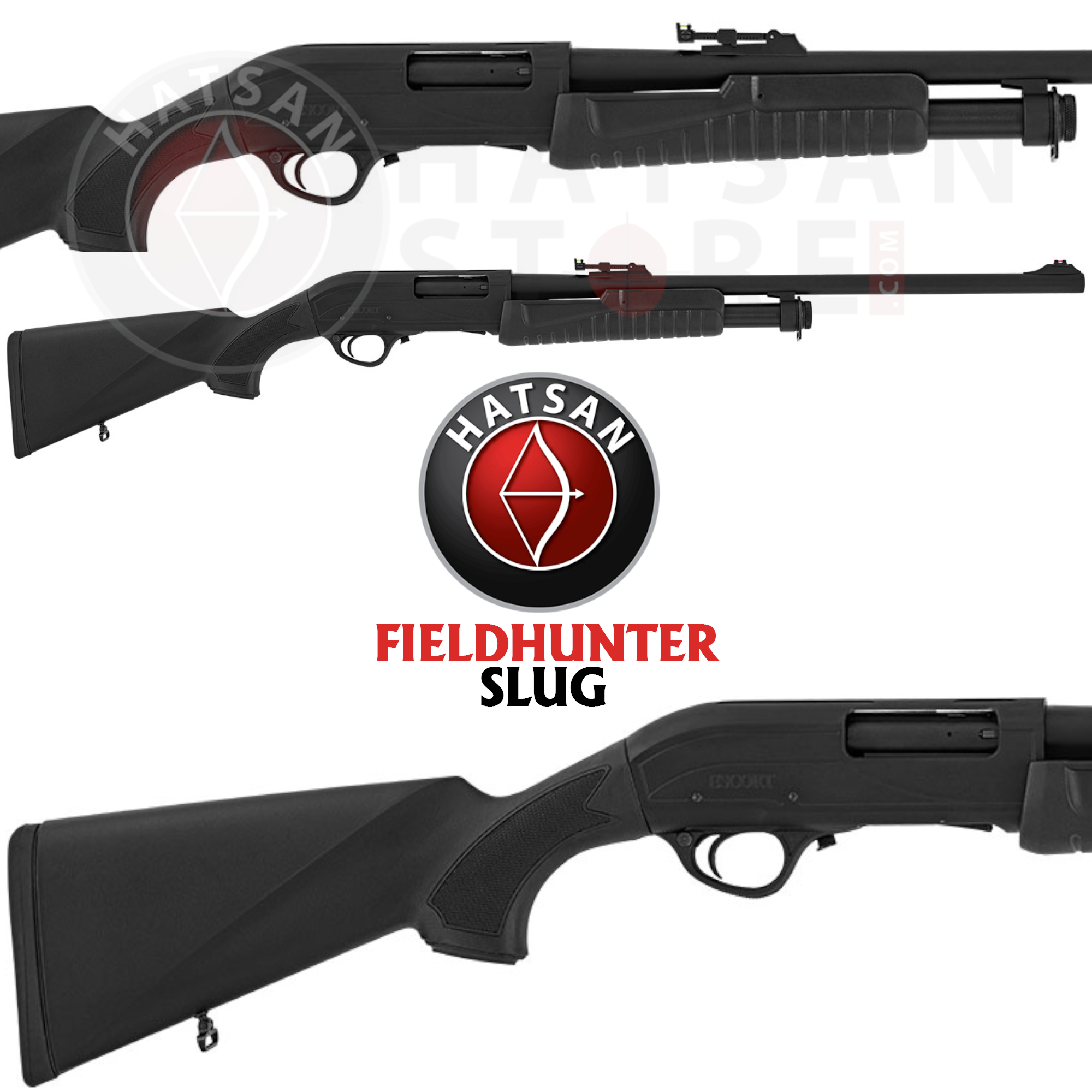 Hatsan Escort Magnum FieldHunter Slug Pompalı Av Tüfeği