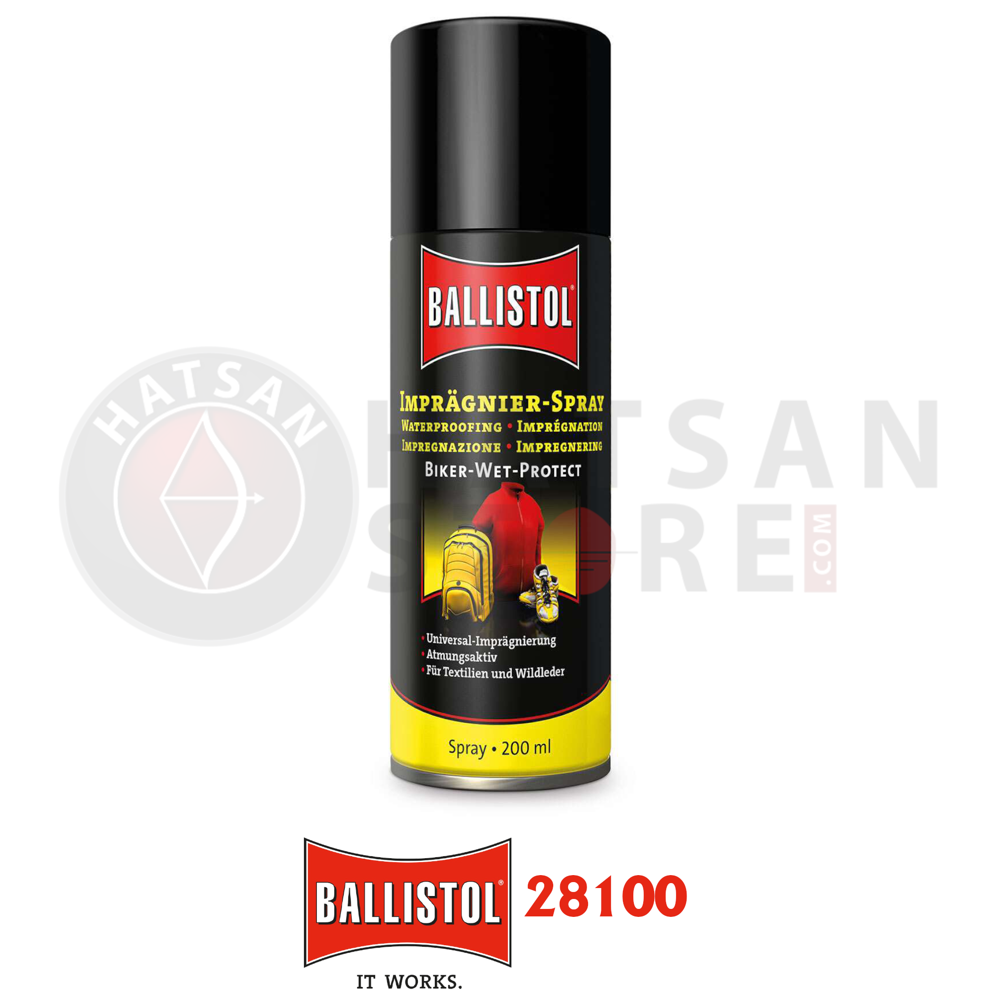 Ballistol Biker-Wet-Protect 200 ml Su Yalıtım Spreyi