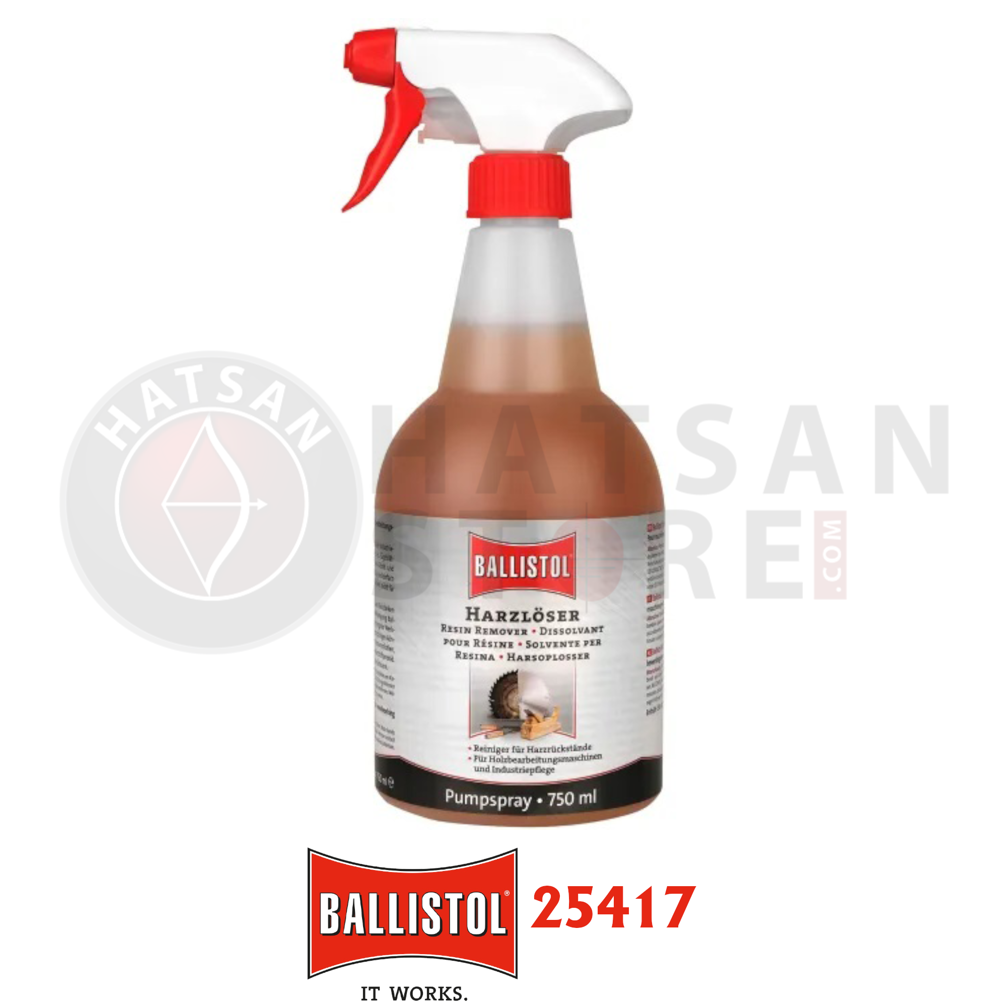 Ballistol Harzlöser 750 ml Reçine Sökücü Sprey